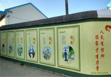 京山文化墙施工攻略