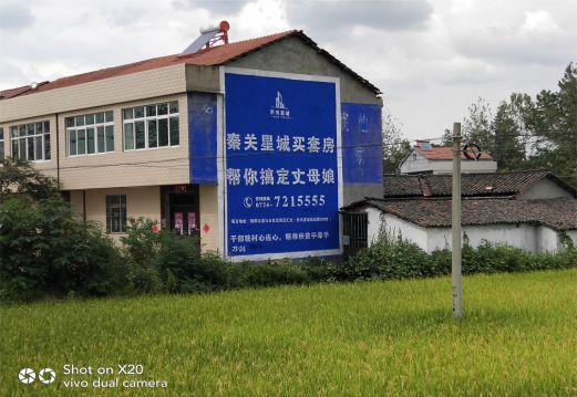 京山决定墙体广告价格的因素有哪些?