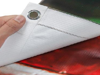 京山喷绘和刀刮布的工艺区别。